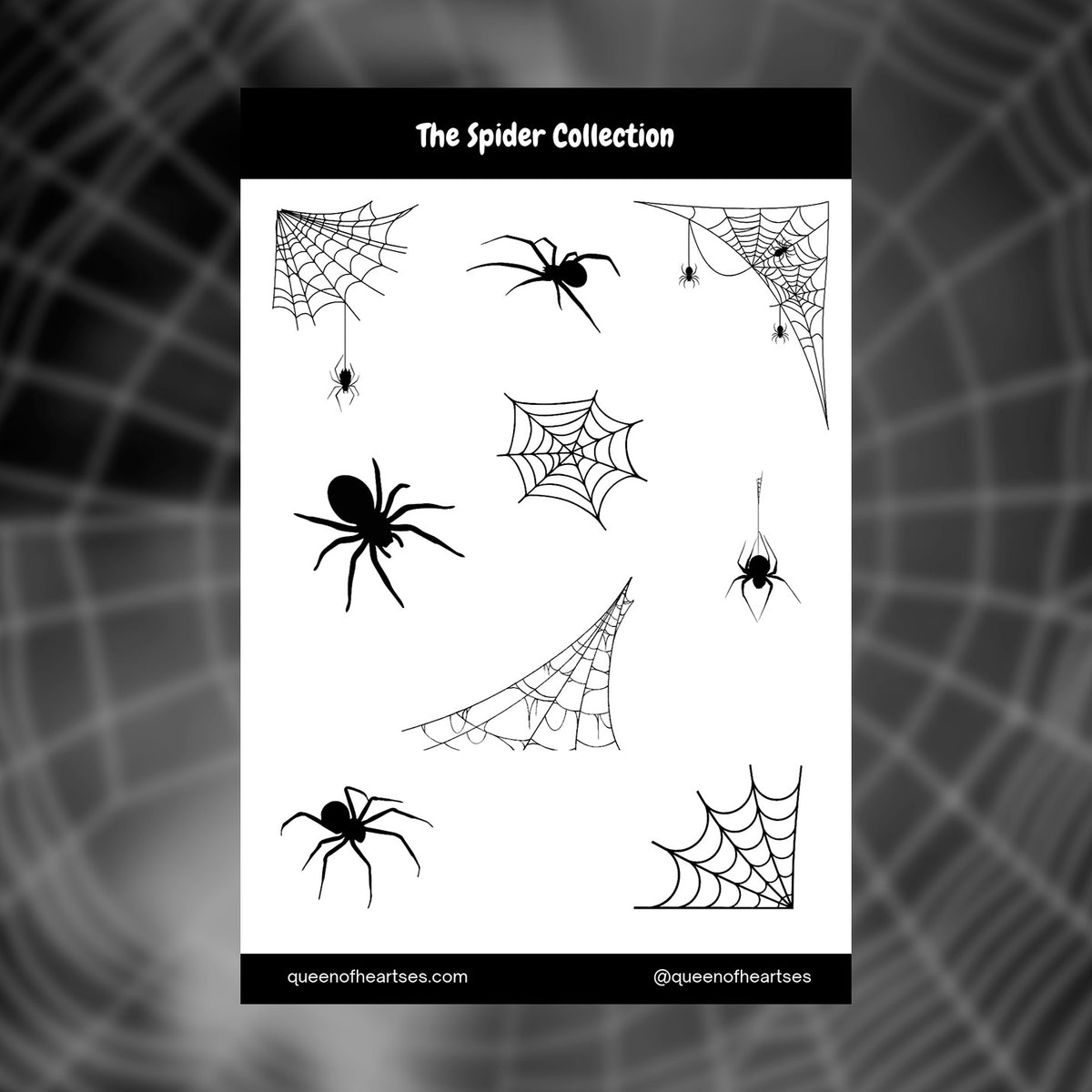 The Spiderweb Sticker Sheet