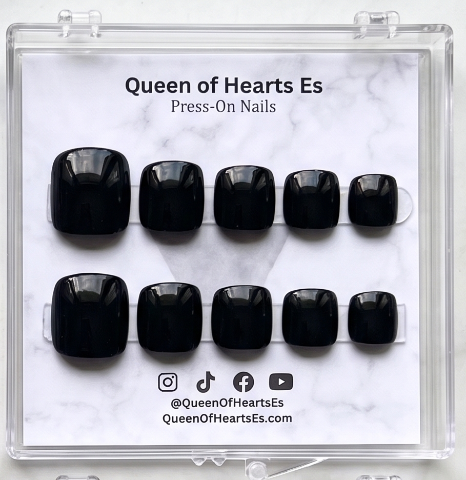 The Onyx Black Set - Pedicure