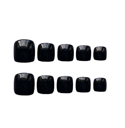 The Onyx Black Set - Pedicure