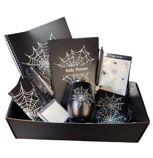 The Spiderweb Collection – Deluxe Stationery & Lifestyle Bundle