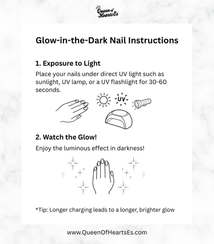 The Uranium Glass - Glow-In-The-Dark - Manicure