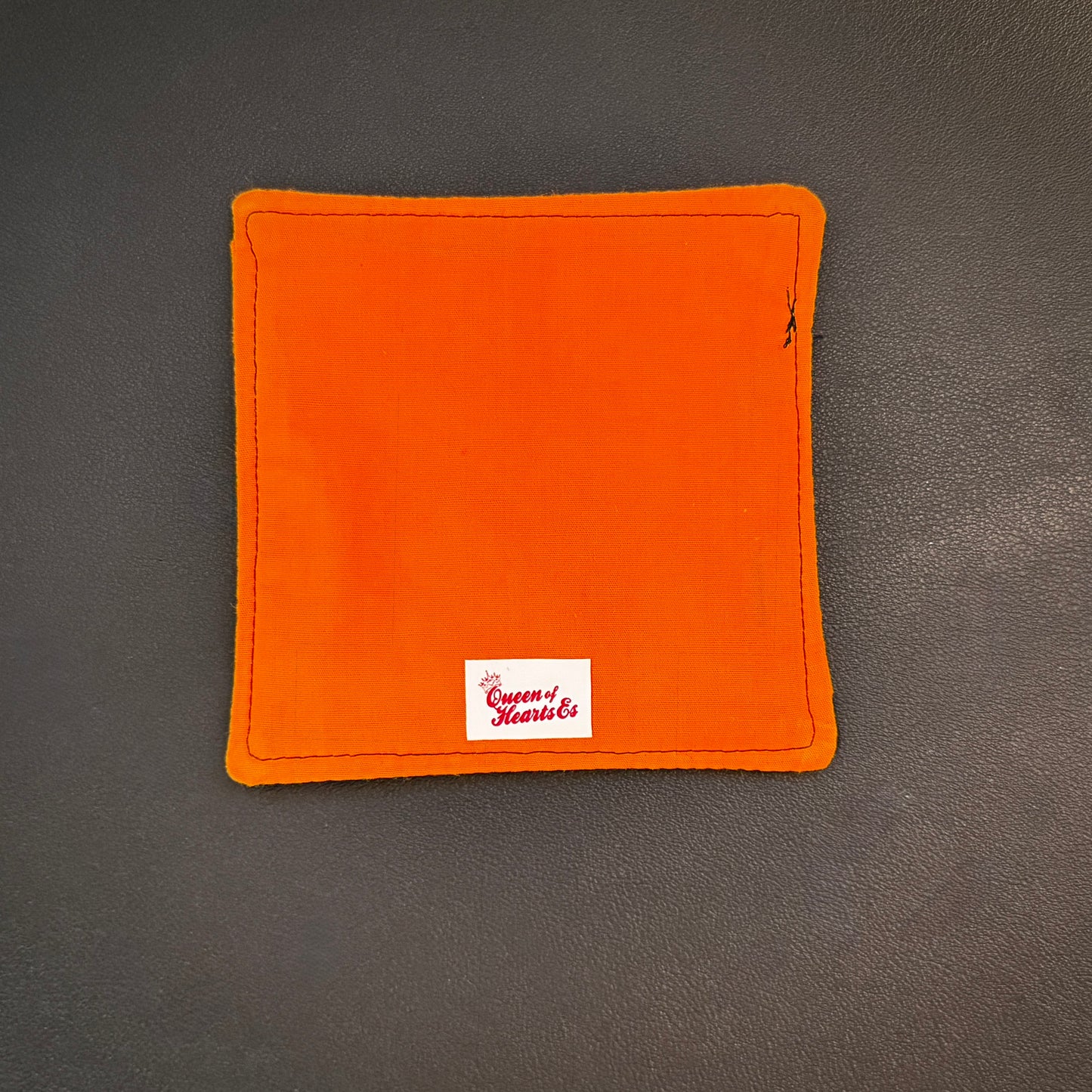 Infuse your home with a bold pop of graphic design and alternative flair with this set of 4 handmade cotton coasters. Showcasing a striking, wide zigzag pattern, these drink mats bring together a mid-century retro vibe with an unmistakably edgy, dark aesthetic.