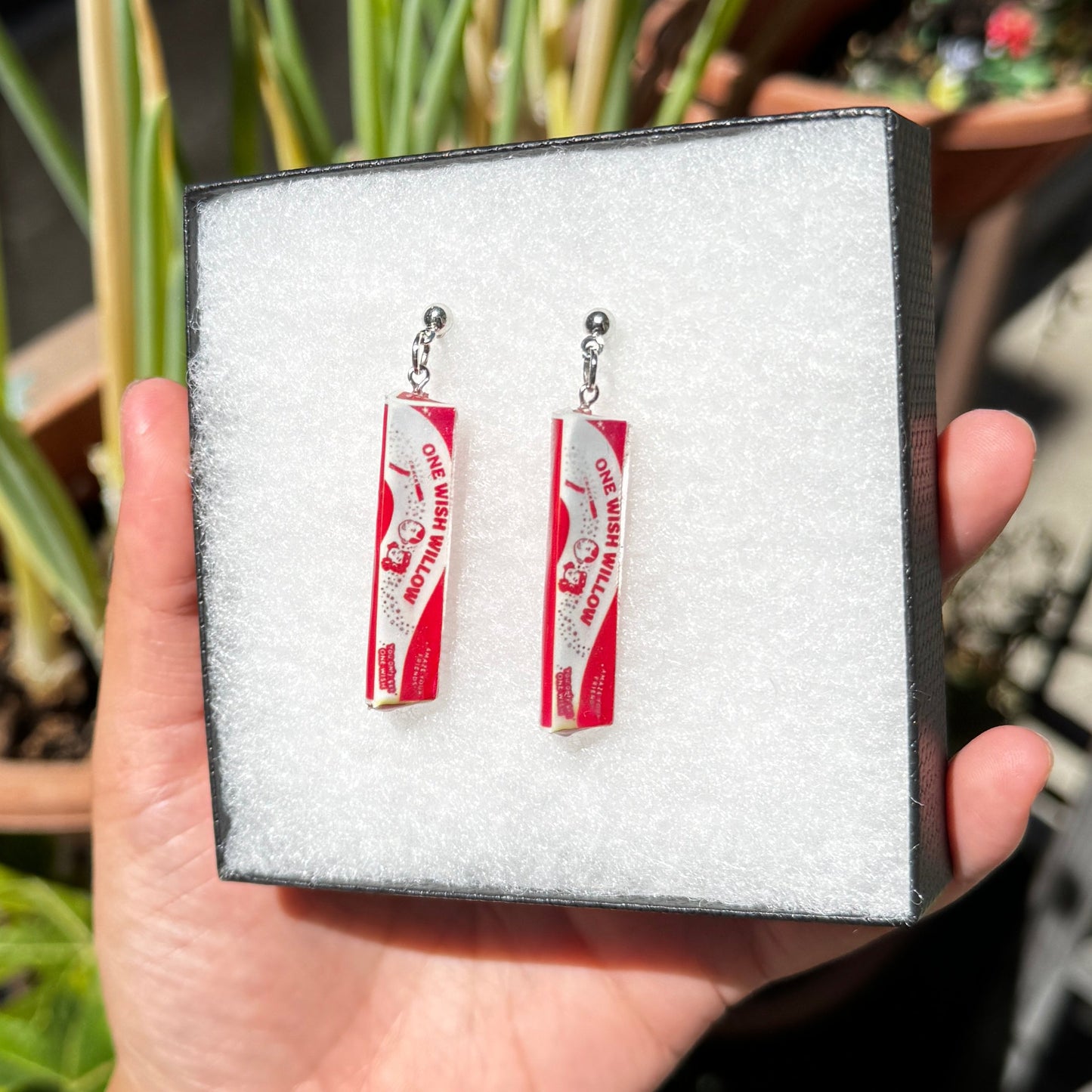 Mini One Wish Willow Earrings