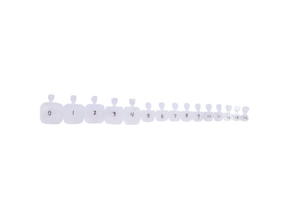 Press-On Nail Sizing Kit - Pedicure