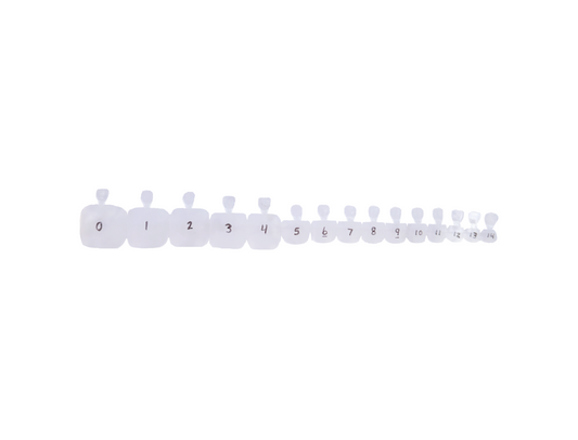 Press-On Nail Sizing Kit - Pedicure