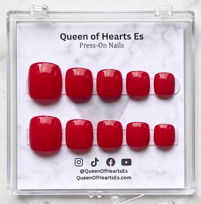The Cherry Red Set - Pedicure