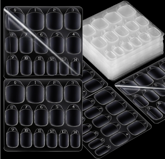 Ultra-Adhesive Double-Sided Press-On Nail Sticky Tabs (2 Sheets)