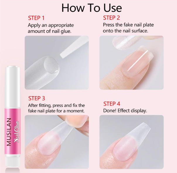 Mini Nail Glue (2g / 0.07oz) - (1pc)