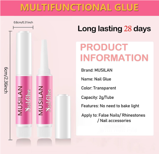 Mini Nail Glue (2g / 0.07oz) - (1pc)
