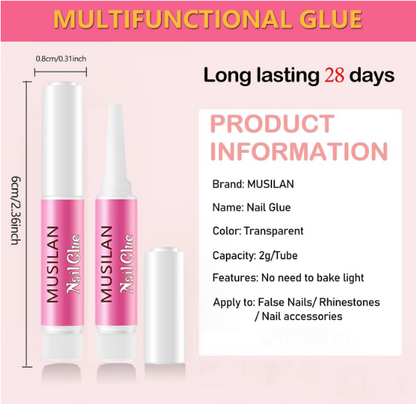 Mini Nail Glue (2g / 0.07oz) - (1pc)