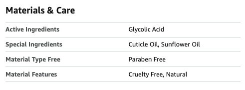 Mini Vegan and Fragrance-Free Cuticle Oil (1ml) - (1pc)