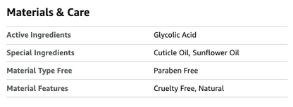Mini Vegan and Fragrance-Free Cuticle Oil (1ml) - (1pc)