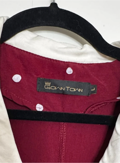 GownTown - Large - 1950s Vintage Prom Swing Dress with Pockets